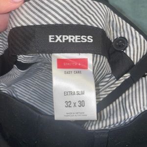 Express men’s black dress pants